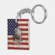 Flagge und Symbole der Vereinigten Staaten-ID155 Schlüsselanhänger (Rückseite rechts)