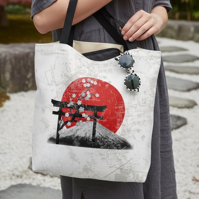 Flagge und Symbole Japans ID153 Tasche (Von Creator hochgeladen)