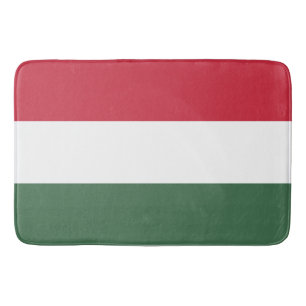 Flagge Ungarns Badematte