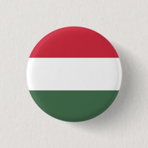 Flagge Ungarns Button