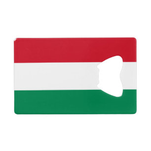 Flagge Ungarns Kreditkarte Flaschenöffner