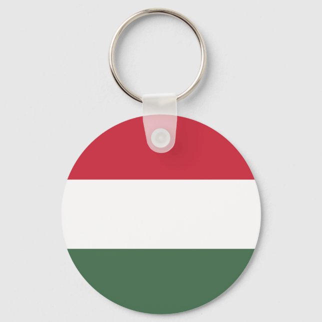 Flagge Ungarns Schlüsselanhänger (Vorderseite)