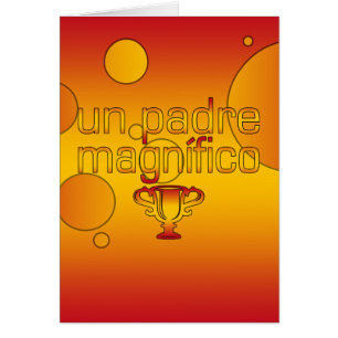 Flagge UNO Padre Magnífico Spanien färbt Pop-Kunst