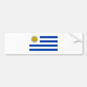 Flagge Uruguays Autoaufkleber