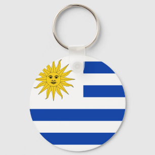 Flagge Uruguays (Uruguayan) Schlüsselanhänger