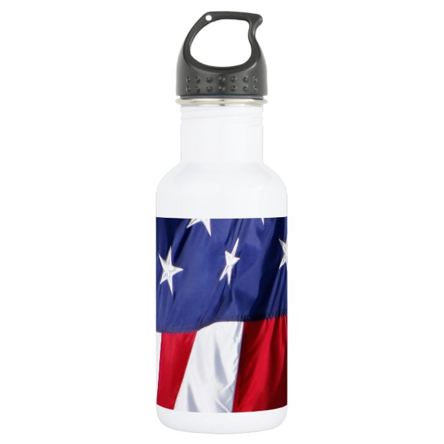 Flagge USA Trinkflasche (Vorderseite)