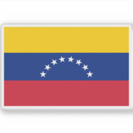 Flagge Venezuelas Aufkleber