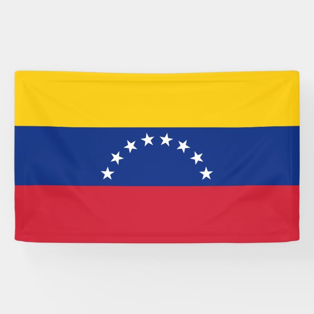 Flagge Venezuelas Banner (Horizontal)