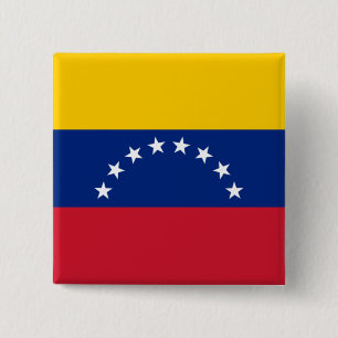 Flagge Venezuelas Button