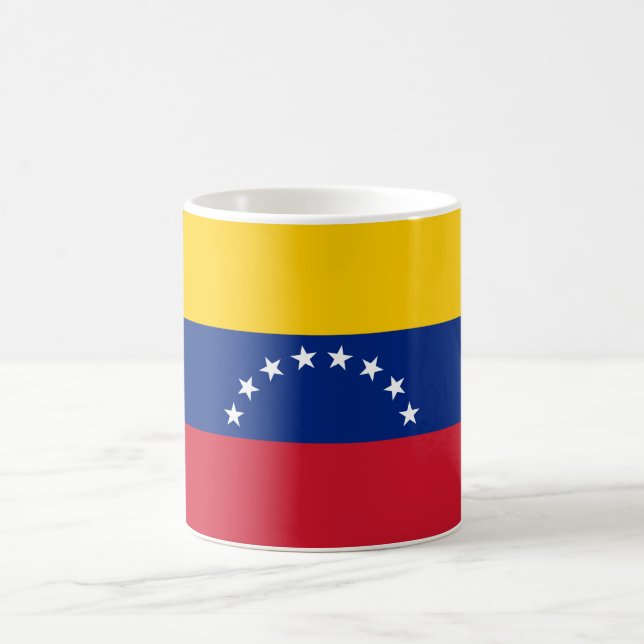 Flagge Venezuelas Kaffeetasse (Mittel)