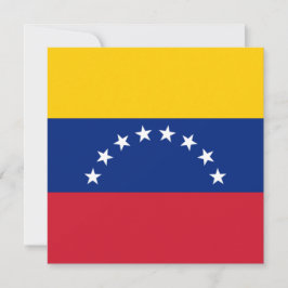 Flagge Venezuelas Karte