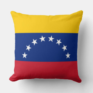 Flagge Venezuelas Kissen