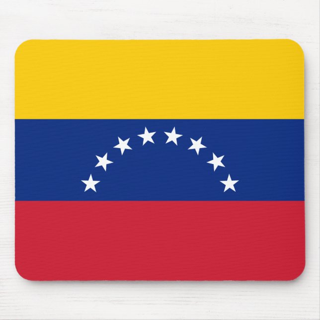 Flagge Venezuelas Mousepad (Vorne)