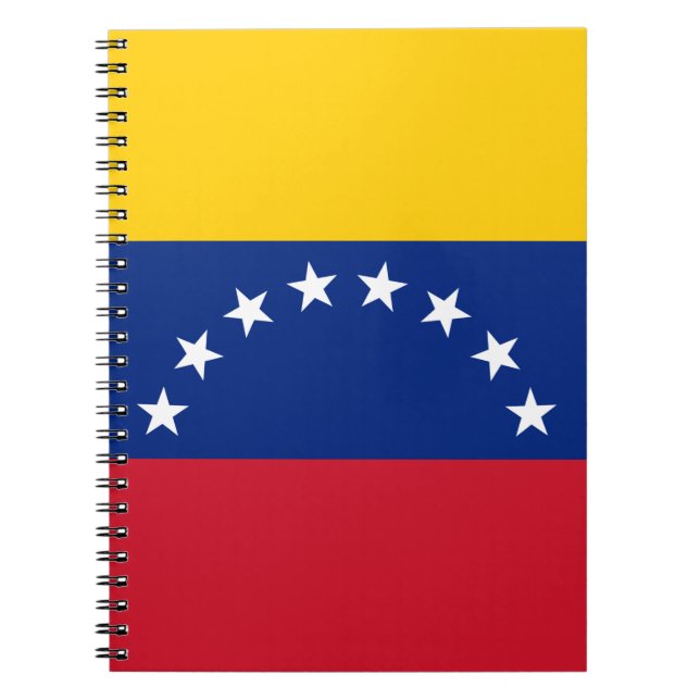 Flagge Venezuelas Notizblock (Vorderseite)
