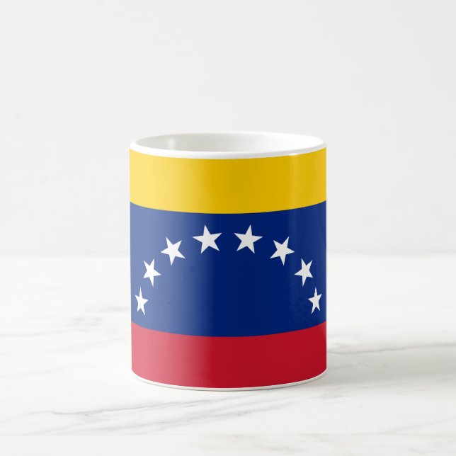 Flagge Venezuelas (Venezuelas) Kaffeetasse (Mittel)