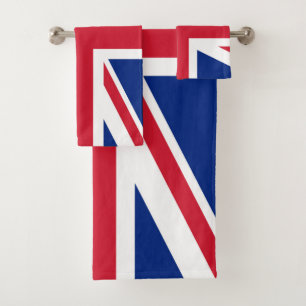 Flagge Vereinigten Königreichs Großbritannien Badhandtuch Set