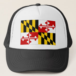 Flagge Vereinigter Staaten Maryland Truckerkappe
