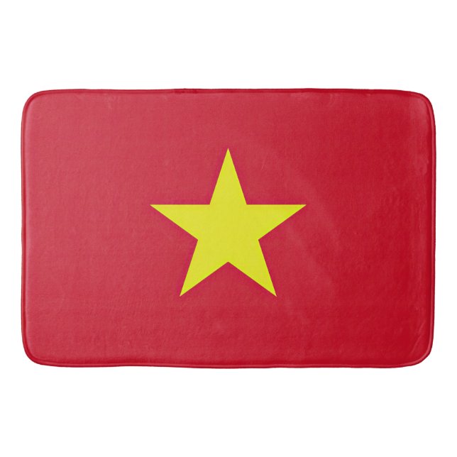 Flagge Vietnam Badematte (Vorderseite)