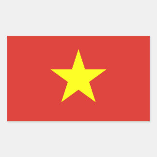 Flagge Vietnams Decal Aufkleber
