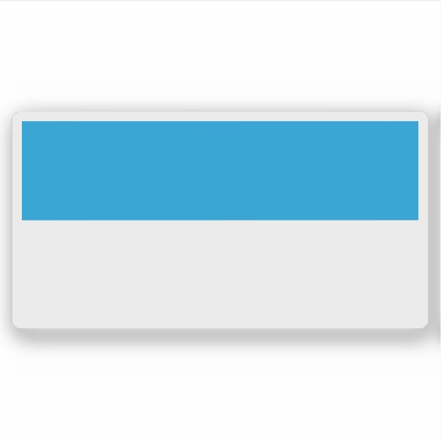 Flagge Viljandi, Estland Aufkleber (Vorderseite)