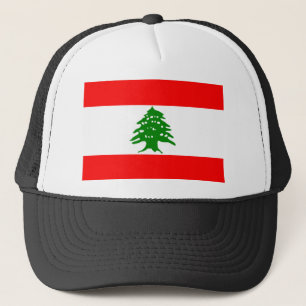 Flagge vom Libanon Truckerkappe