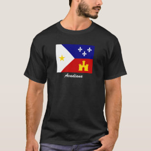 Flagge von Acadiana Shirt