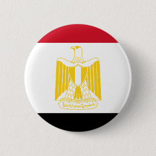 Flagge von Ägypten Button