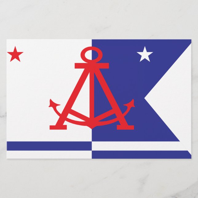 Flagge von Alameda Flyer (Vorne)