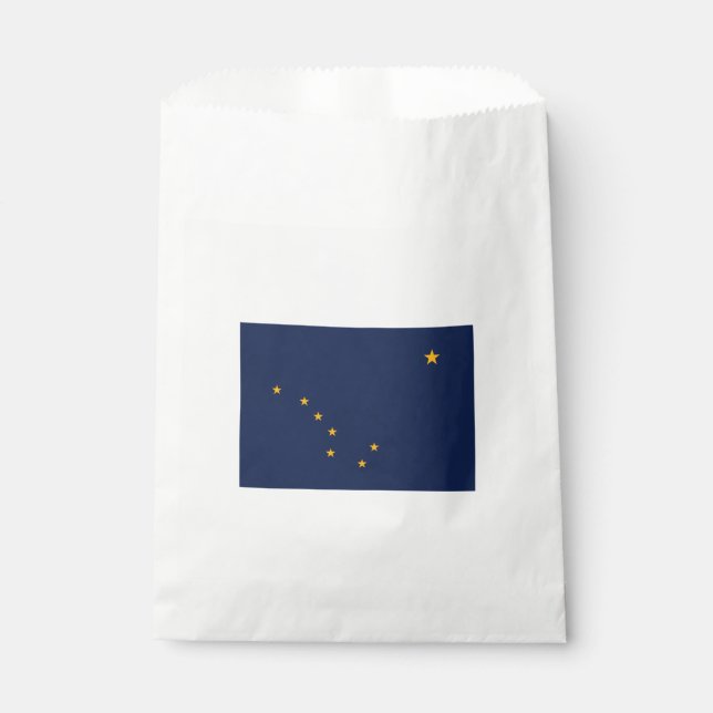 Flagge von Alaska Geschenktütchen (Vorderseite)