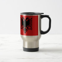 Flagge von Albanien - Flamuri I Shqipërisë