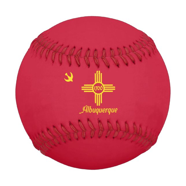 Flagge von Albuquerque (New Mexico) Baseball (Vorderseite)