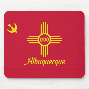 Flagge von Albuquerque, New Mexico Mouse Pad Mousepad