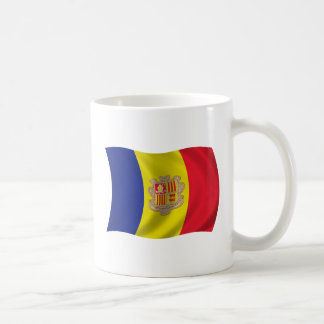 Flagge von Andorra Kaffeetasse