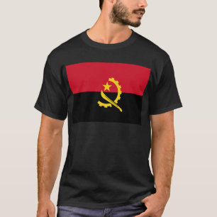 Flagge von Angola- - Bandeirade Angola T-Shirt