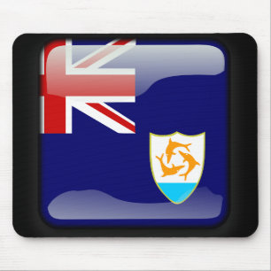 Flagge von Anguilla Mousepad
