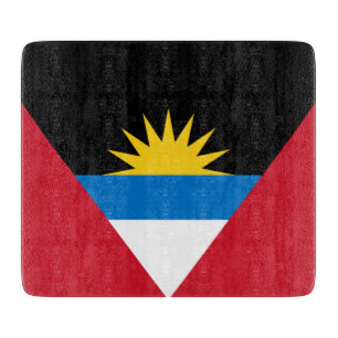 Flagge von Antigua und Barbuda Schneidebrett