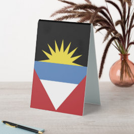 Flagge von Antigua und Barbuda Tischaufsteller