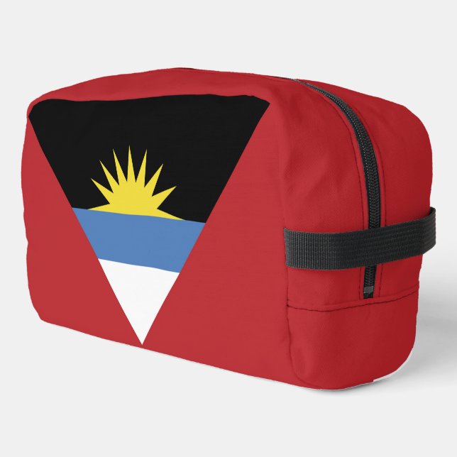 Flagge von Antigua und Barbuda Waschbeutel (Linke Seite)