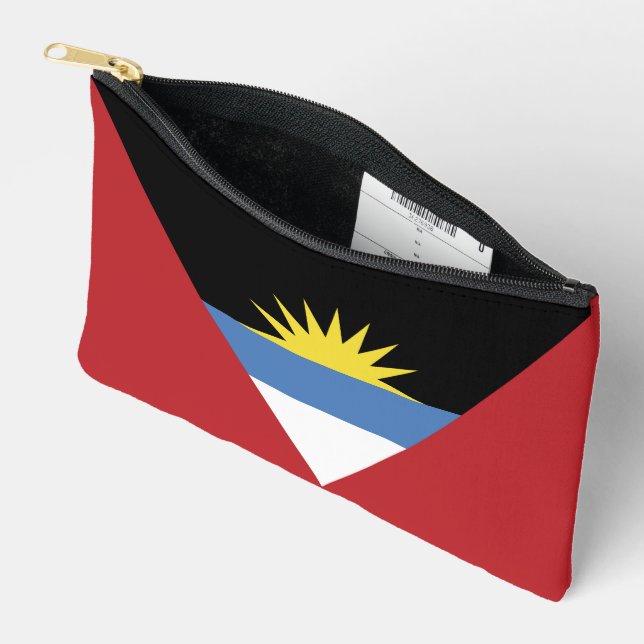 Flagge von Antigua und Barbuda Zubehörtasche (Offen)