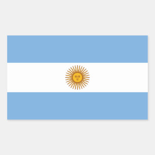 Flagge von Argentinien Aufkleber