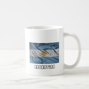 Flagge von Argentinien Kaffeetasse