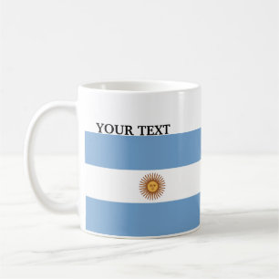 Flagge von Argentinien Kaffeetasse