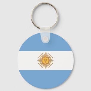 Flagge von Argentinien Schlüsselanhänger
