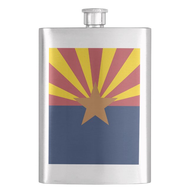 Flagge von Arizona Flachmann (Vorderseite)