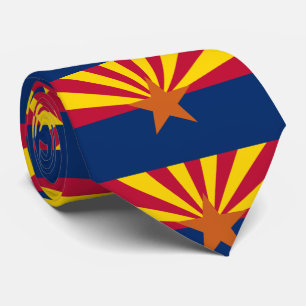 Flagge von Arizona Krawatte