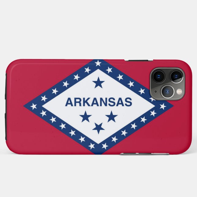 Flagge von Arkansas Case-Mate iPhone Hülle (Rückseite (Horizontal))