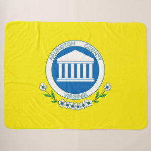 Flagge von Arlington (Virginia) Sherpadecke