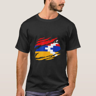 Flagge von Arzach Stolz auf Arzach Unterstützung f T-Shirt