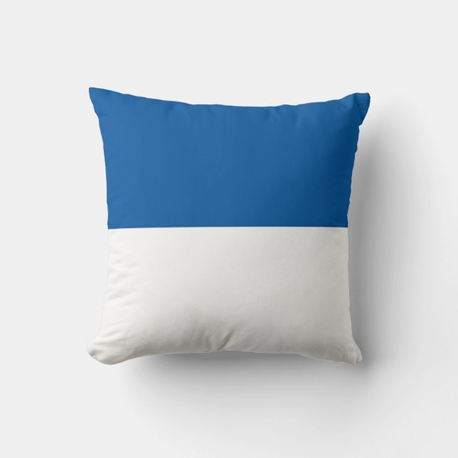 Flagge von Assen Kissen (Vorderseite)