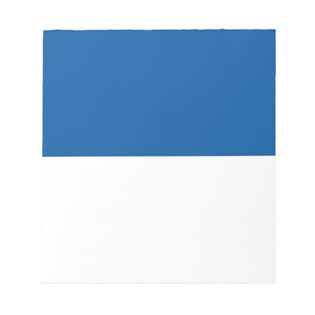 Flagge von Assen Notizblock (Vorderseite)